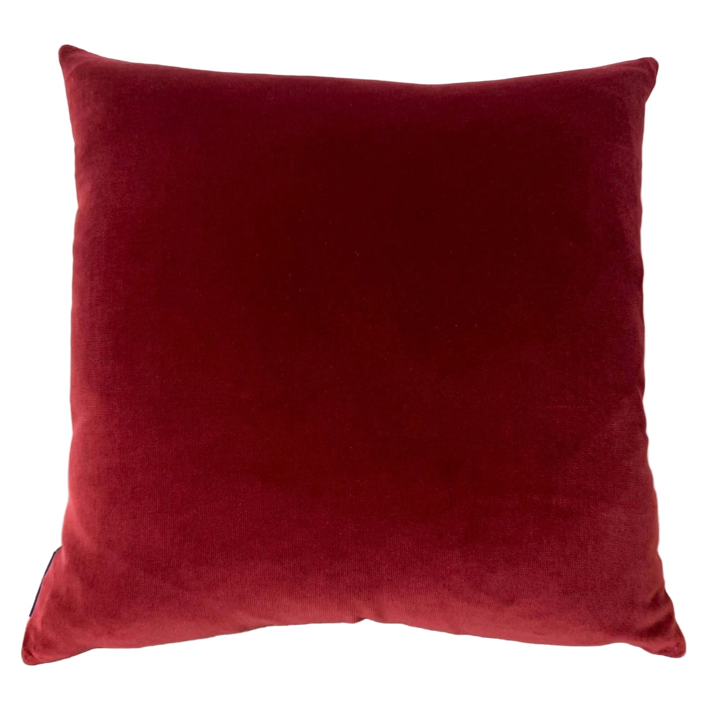 burgundy velvet fabric sample