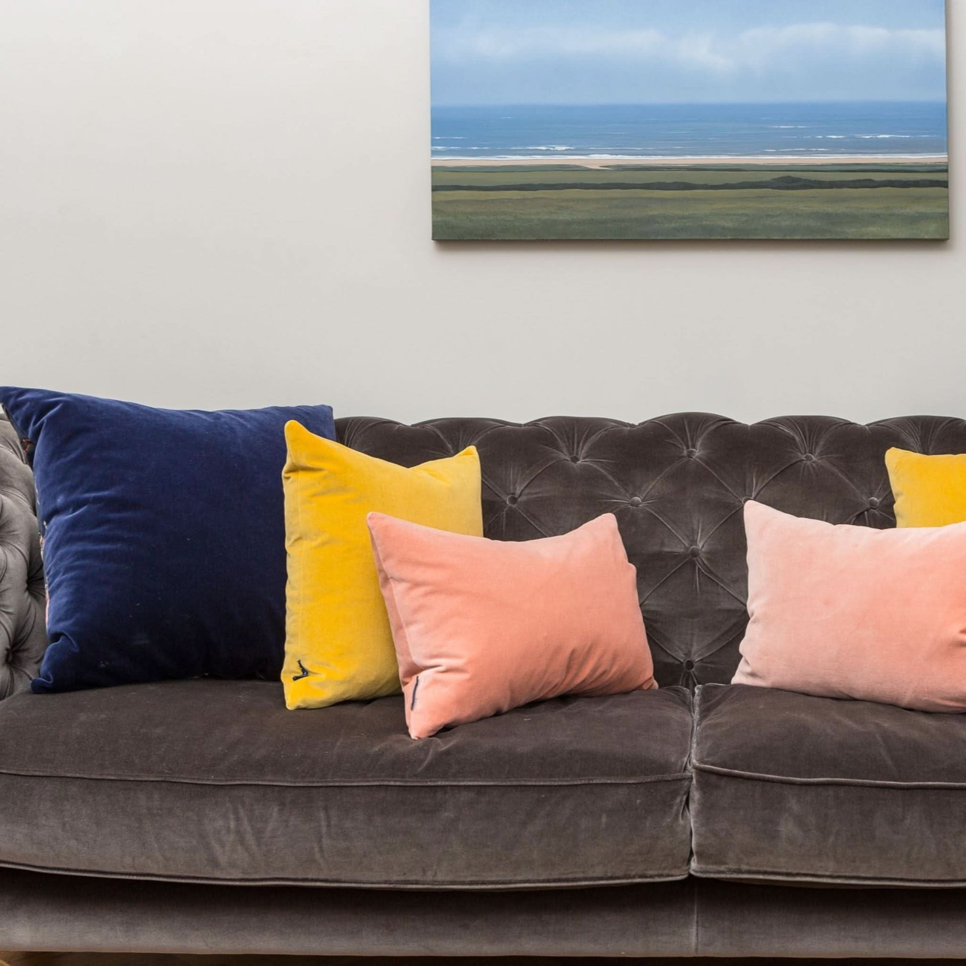 mustard yellow cushion cover luxe 39