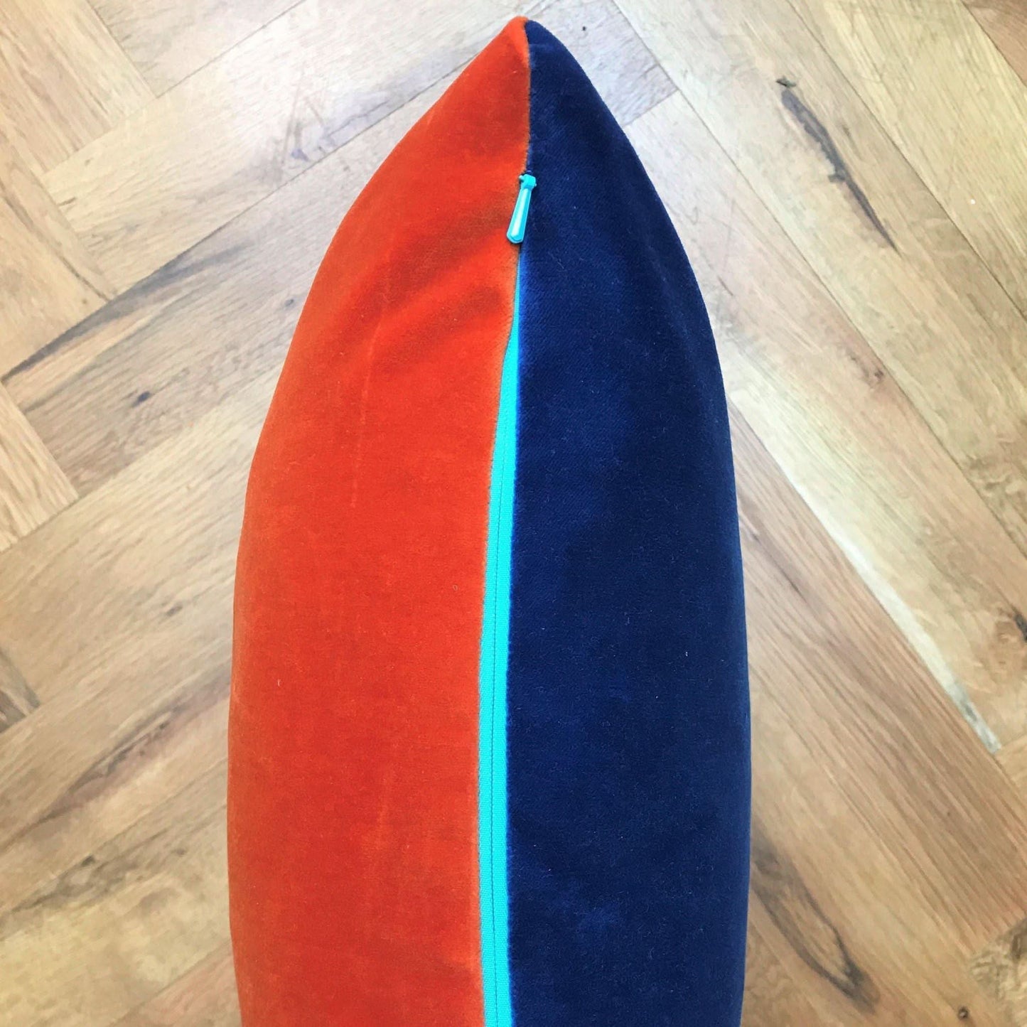orange and blue cushions luxe 39