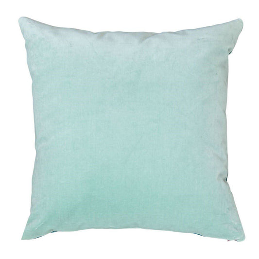 duck egg velvet cushion by luxe 39