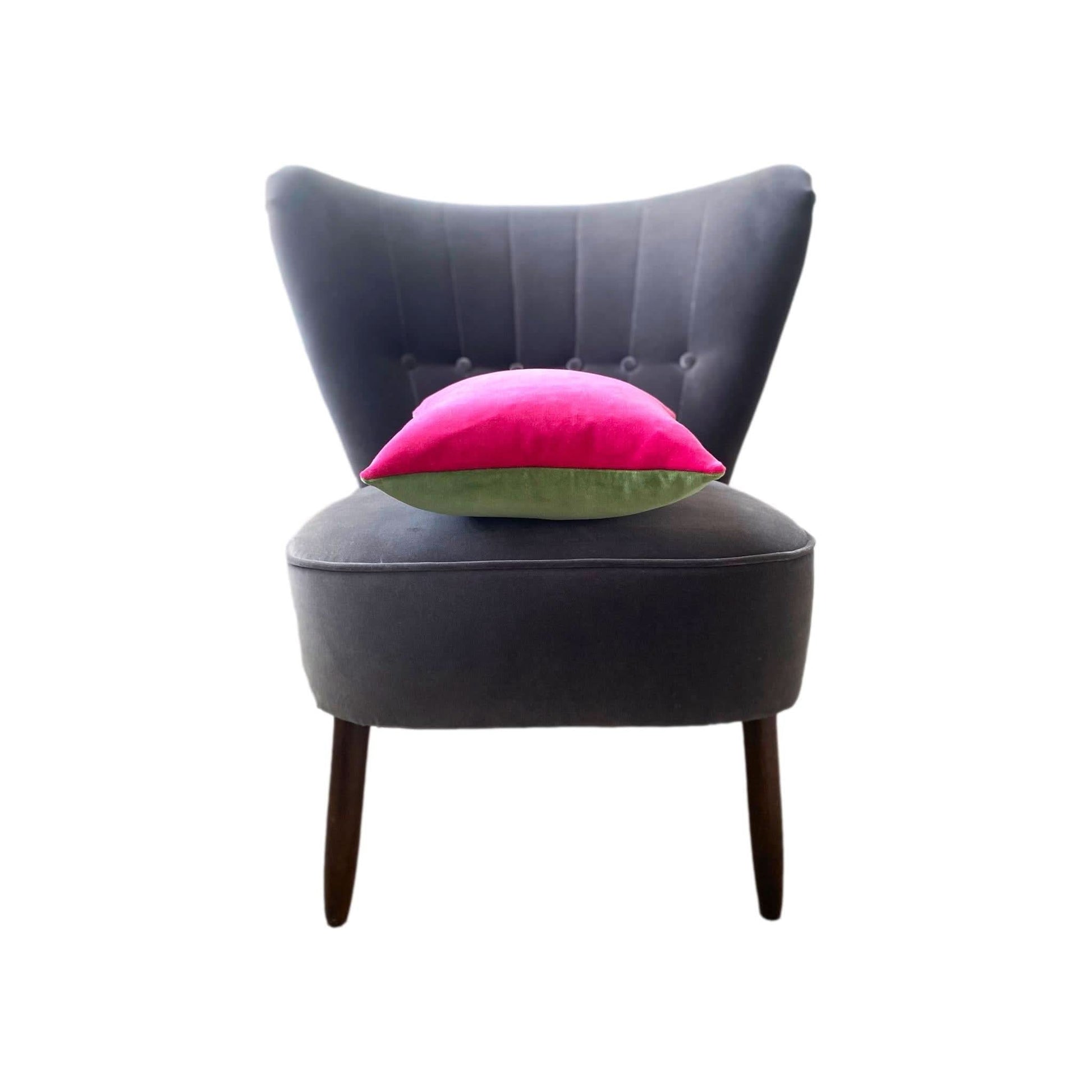 pink and green decor