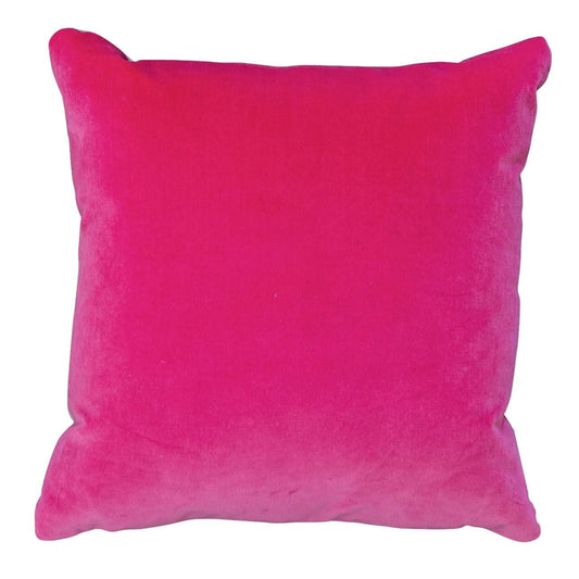 pink velvet cushion by luxe 39