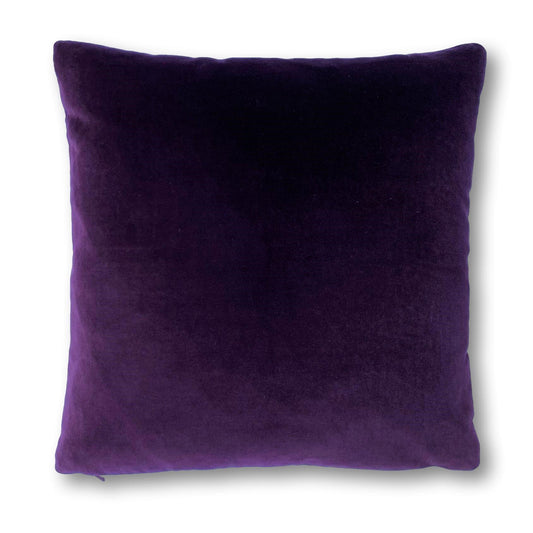 purple velvet cushion covers