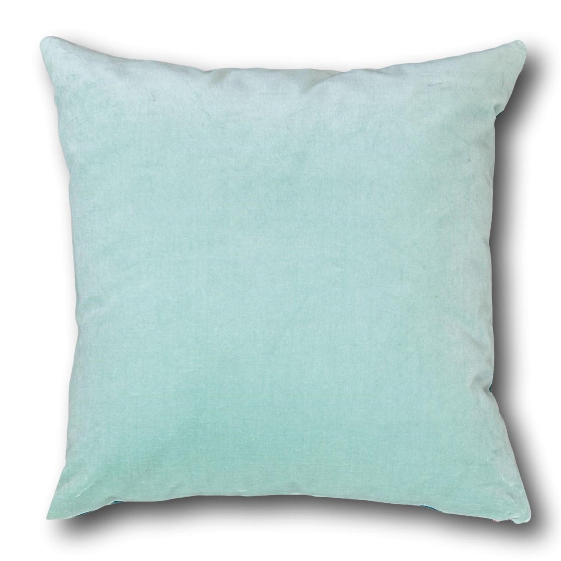 duck egg blue and grey cushions