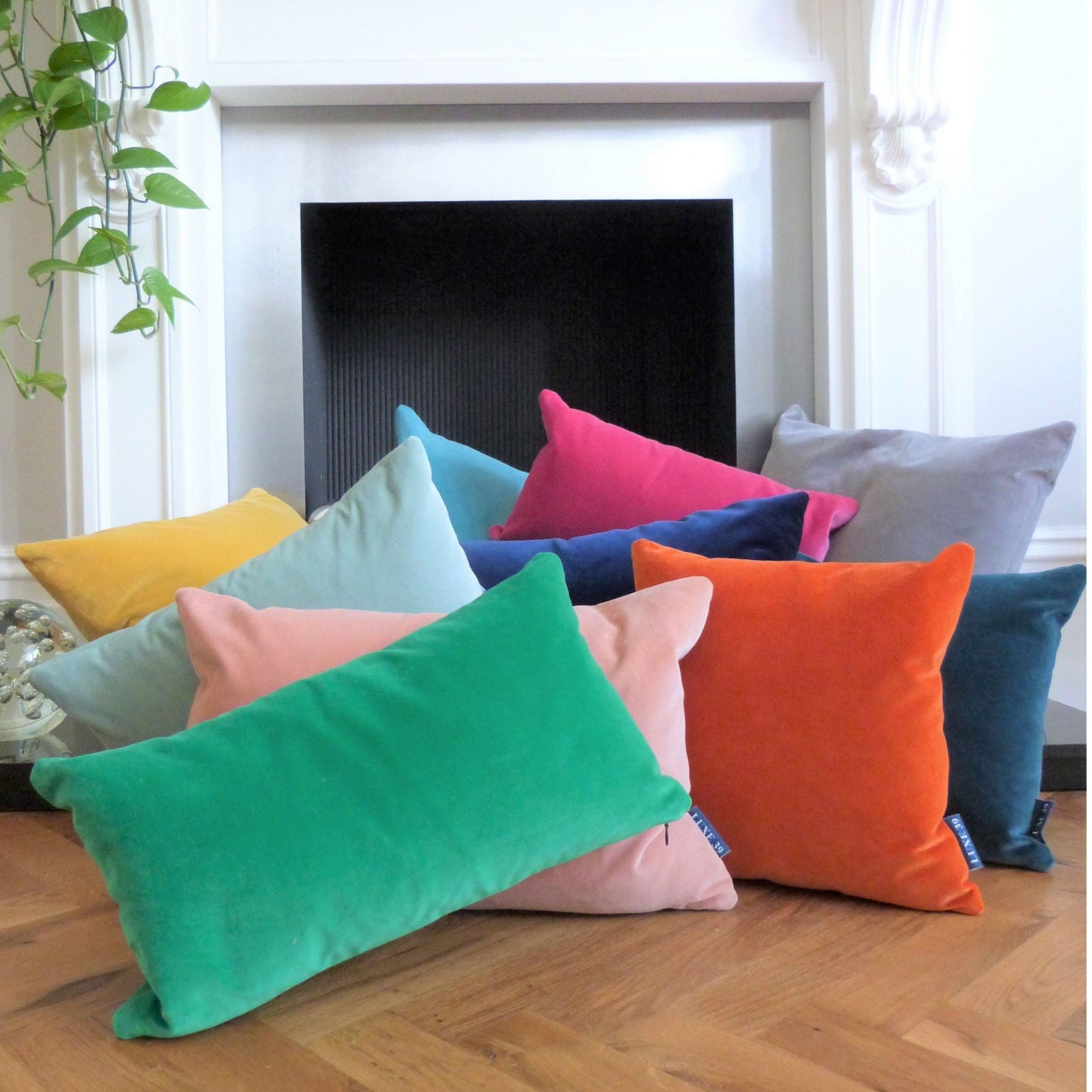 Emerald Green Cushions | Luxe 39 | Velvet Green Cushions