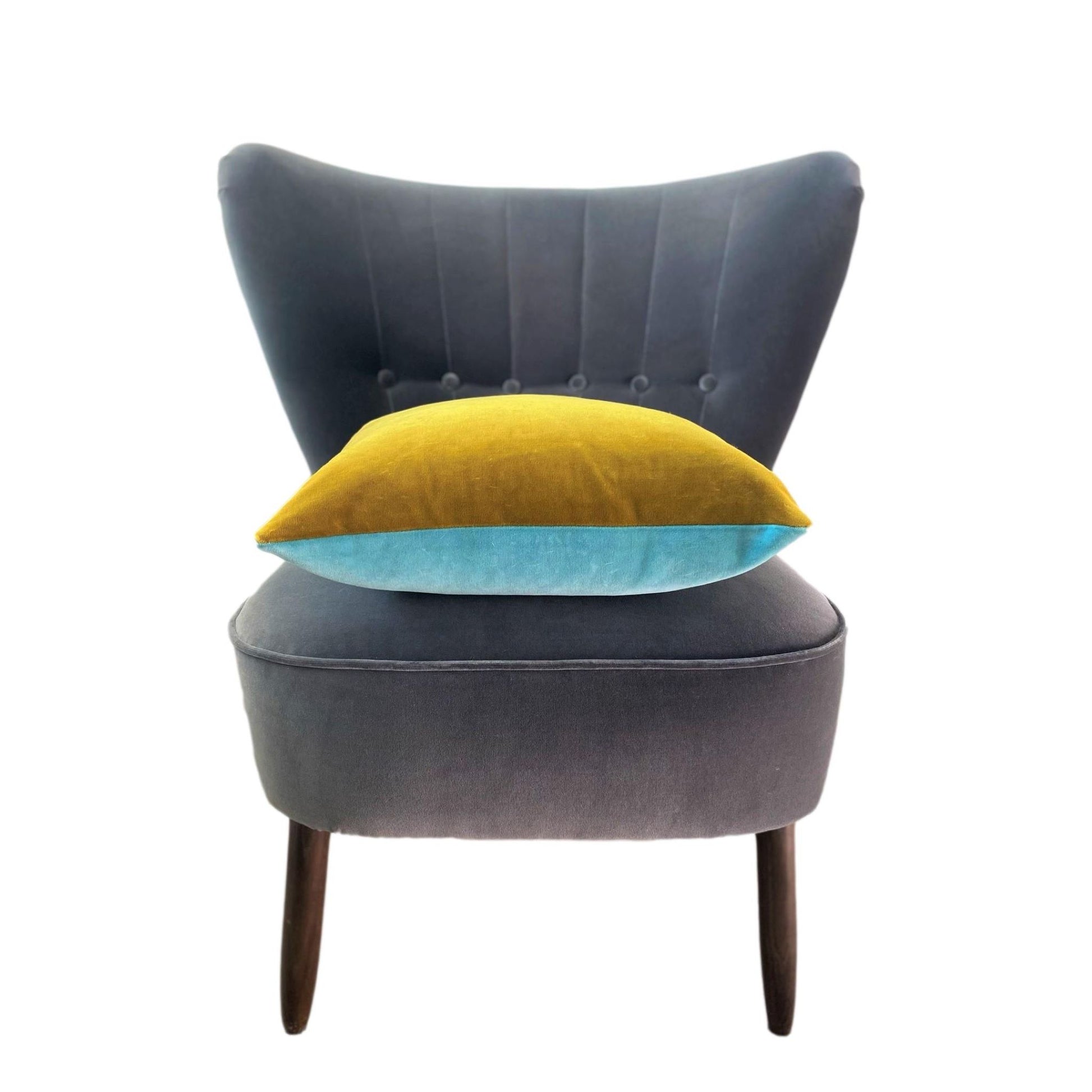 gold and blue cushion luxe 39