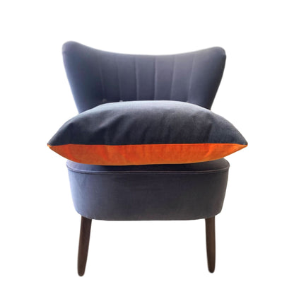 grey and orange cushions luxe 39