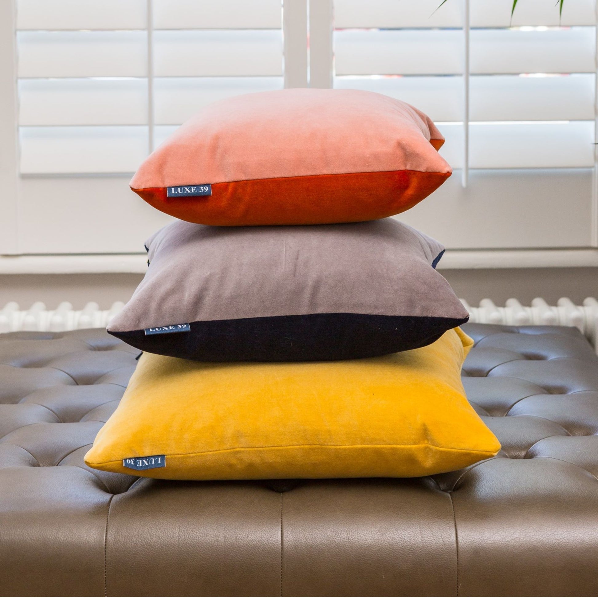 navy and grey cushion covers