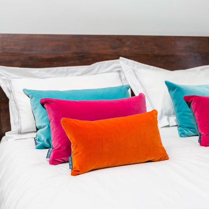 orange cushions by luxe 39