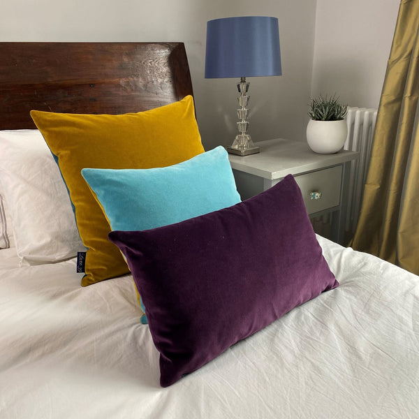 Purple Velvet Cushion Covers Luxe 39