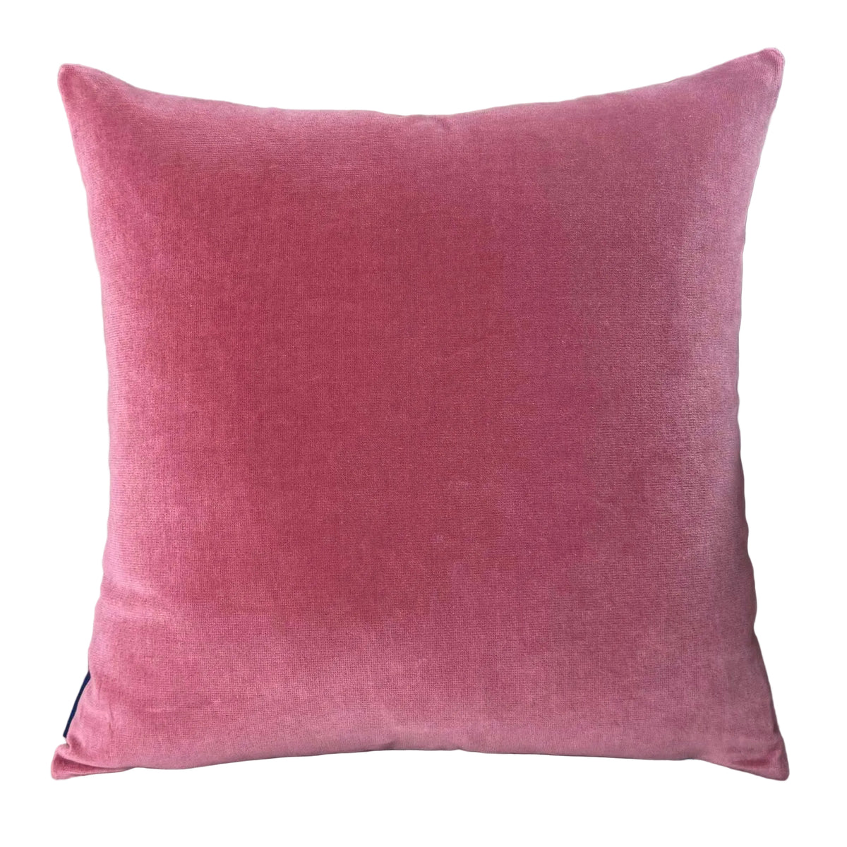rose pink velvet fabric sample
