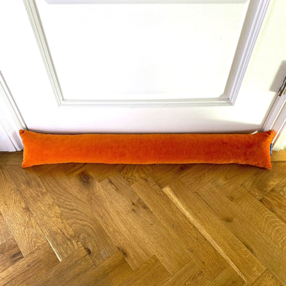 funky draught excluder orange