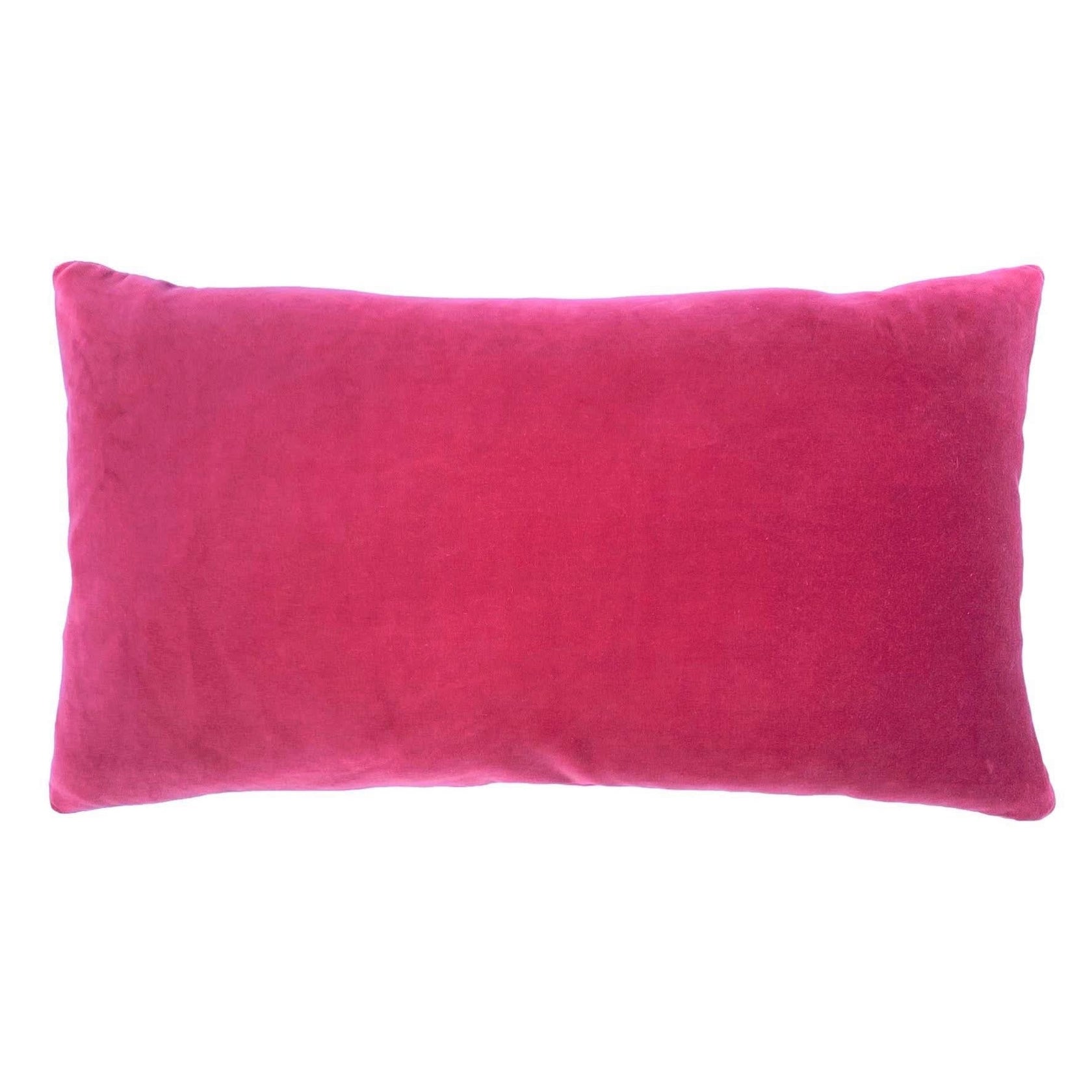 Hot Pink Cushions Luxe 39 Plain Cushion