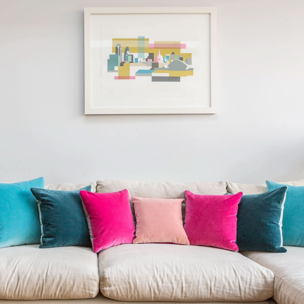 Hot Pink Cushions | Luxe 39 | Plain Cushion