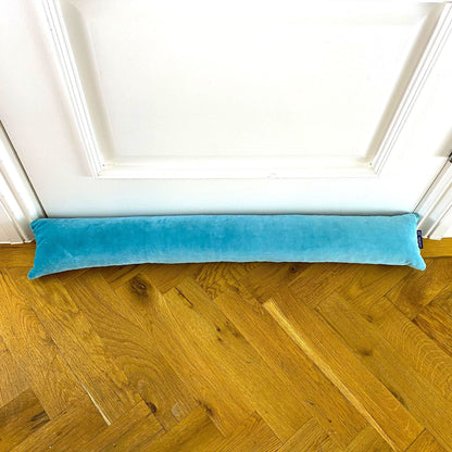 internal door draught excluder turquoise