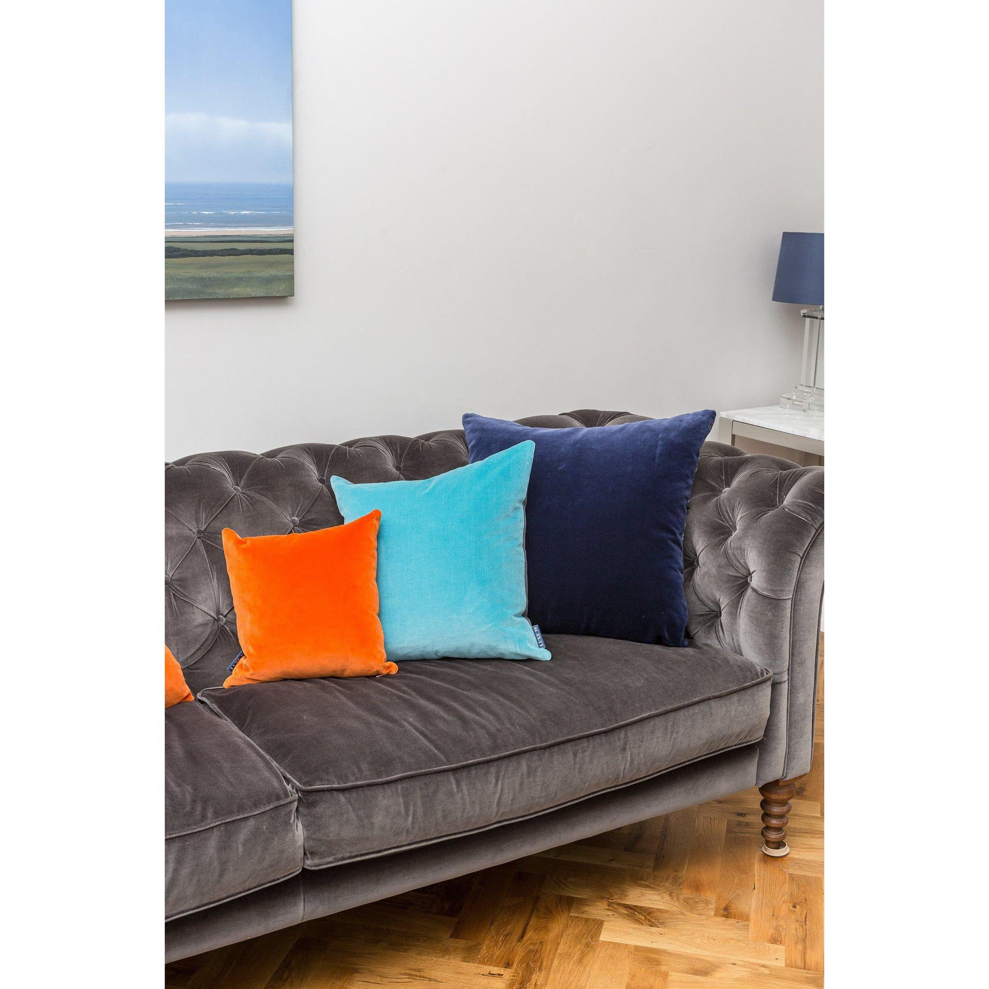 navy and burnt orange cushions and covers luxe 39