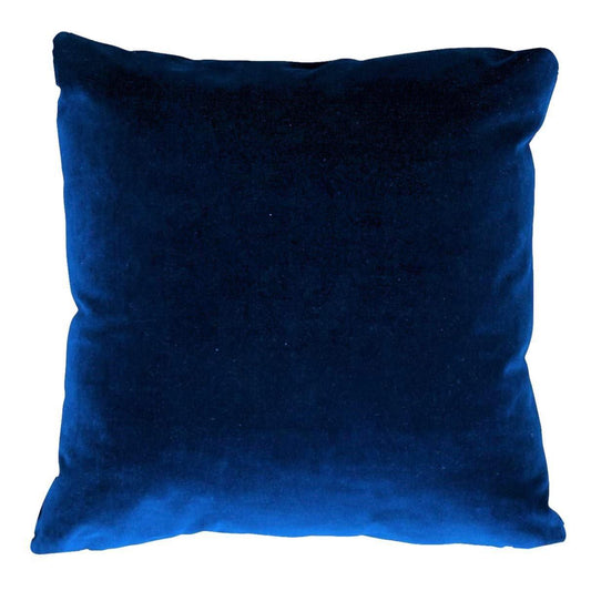 navy velvet cushion by luxe 39