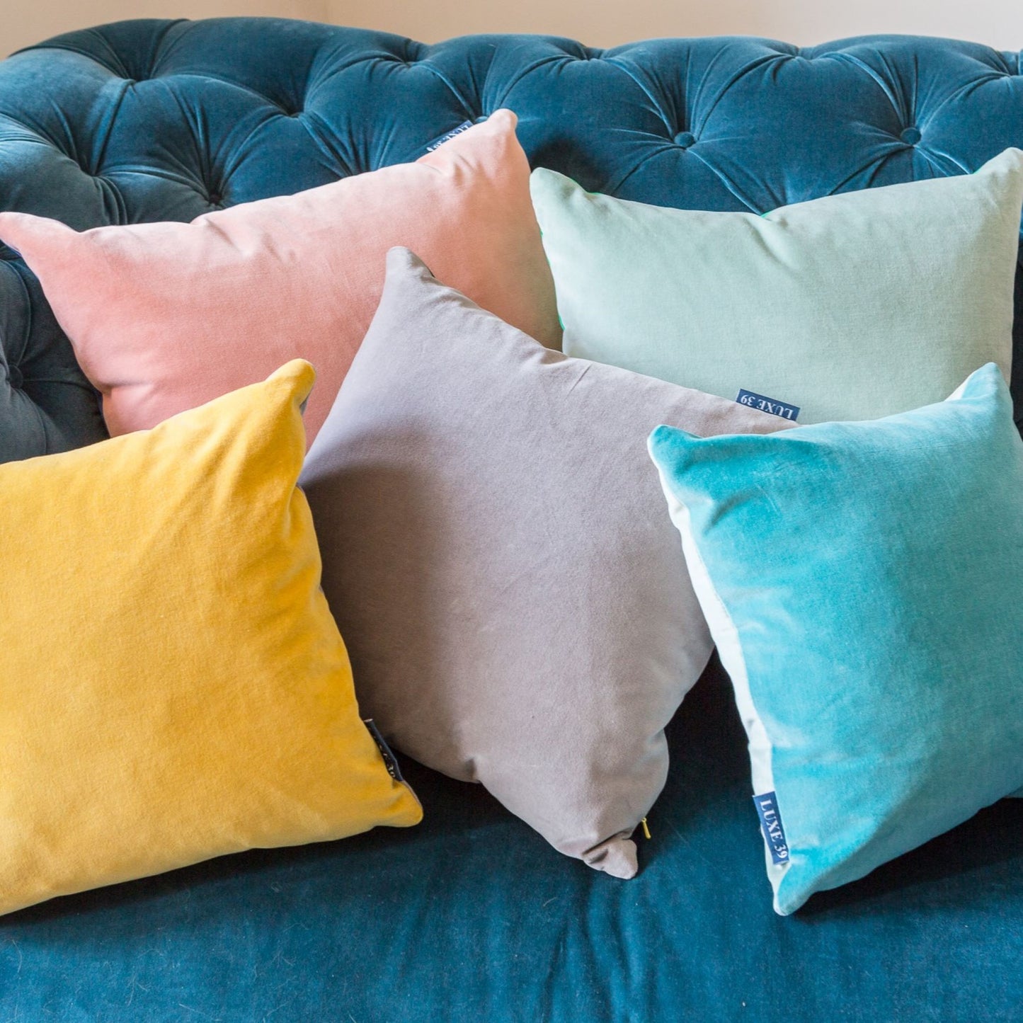 pastel cushion covers
