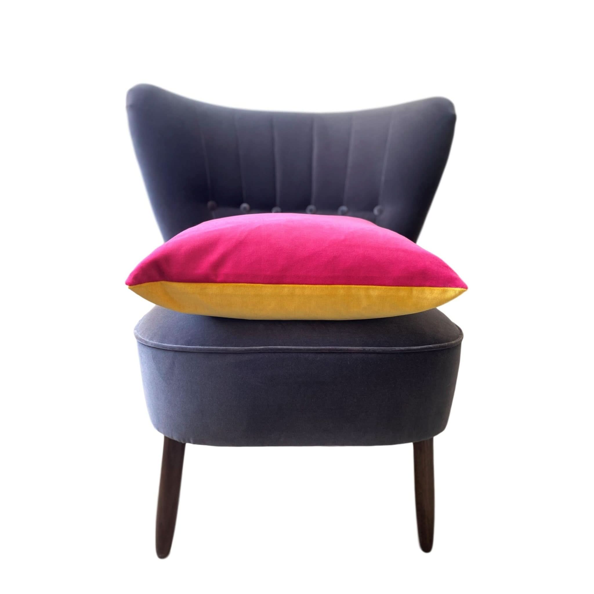 Pink and Yellow Cushion 50 x 50 Cushion Luxe 39