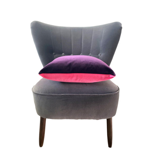 Pink purple cushion by luxe 39