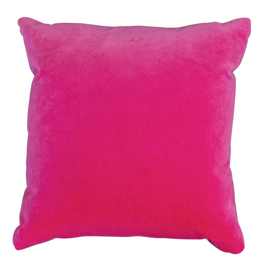 pink velvet cushion by luxe 39