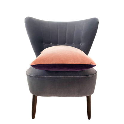 Plum Cushion with Blush Pink-Luxe 39