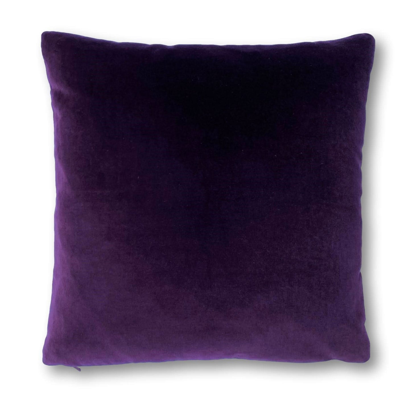 small purple and silver cushions
