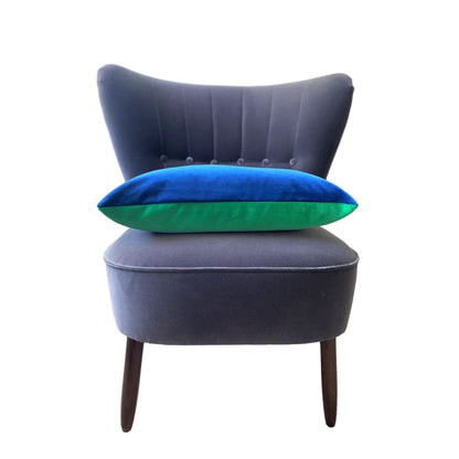 Blue green cushion by luxe 39