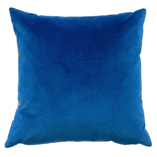 royal blue velvet cushions by luxe 39