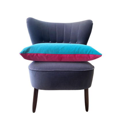 Turquoise and pink cushions by luxe 39