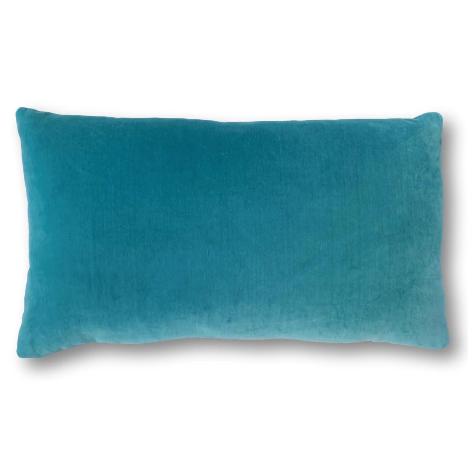 turquoise cushions
